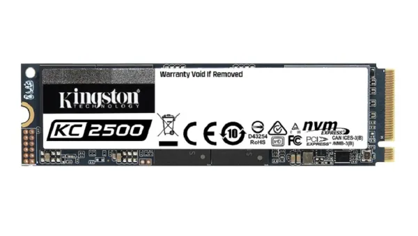 Kingston Releases Next-Gen KC2500 NVMe PCIe SSD