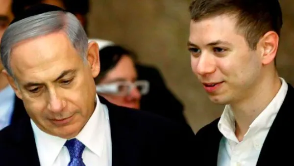 (L) Yair Netanyahu (AFP File Photo)
