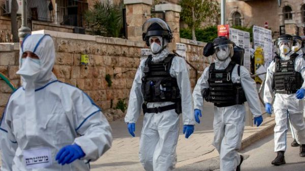 Israel doesn’t hesitate shutting down a Palestinian corona testing clinic (Twitter)