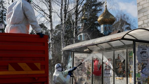 حصيلة كورونا في روسيا ارتفعت إلى 62773 إصابة و555 وفاة