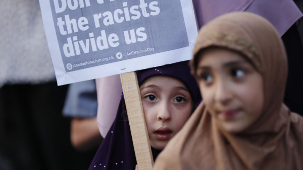 The Conservative Party has refused to carry out a full investigation into alleged Islamophobia in the party (AFP)