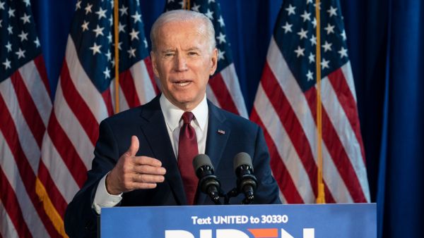 Former Vice President & Democratic hopeful Joe Biden made foreign policy statement at Current on Pier 59. (Shutterstock/ File Photo)