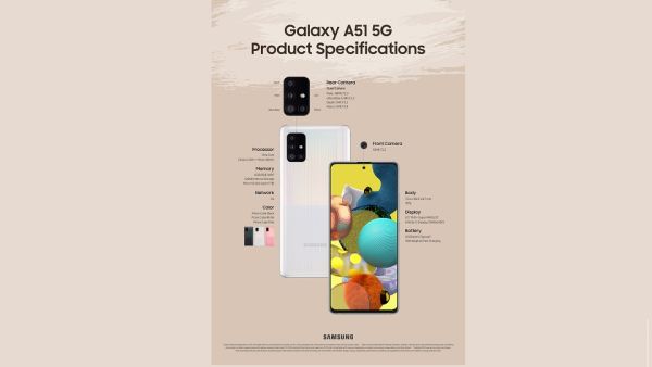 سامسونج تطلق هاتفي Galaxy A71 5G و Galaxy A51 5G ضمن مجموعتها من الهواتف المتوافقة مع تقنية الجيل الخامس