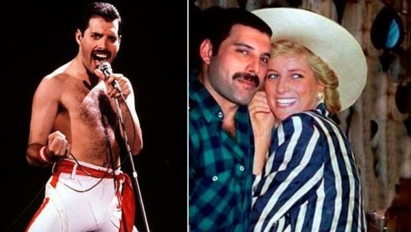 الأميرة ديانا وفريدي ميركوري