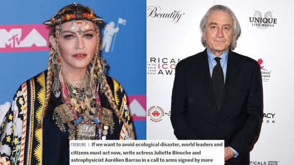 مادونا وروبرت دي نيرو