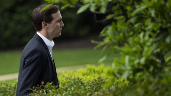 Jared Kushner, senior White House adviser, walks on the South Lawn after returning with US President Donald Trump to the White House on May 3, 2020 in Washington, DC after the President returned from Camp David. Donald Trump will wrap himself in the mantle of America's arguably greatest president with a television extravaganza later Sunday at the Lincoln Memorial meant to leave the coronavirus crisis behind and relaunch his election campaign. Andrew CABALLERO-REYNOLDS / AFP