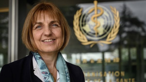 Director of Pandemic and Epidemic Diseases Department at the World Health Organization (WHO) Frenchwoman Sylvie Briand poses after an interview with AFP outside the UN agency's headquarters on May 12, 2020 in Geneva. Briand said the UN agency was "surprised" by the lack of preparedness of some countries to deal with the coronavirus epidemic.  Fabrice COFFRINI / AFP