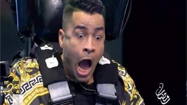 حسن الشاكوش ورد فعل غريب على مقلب رامز جلال!