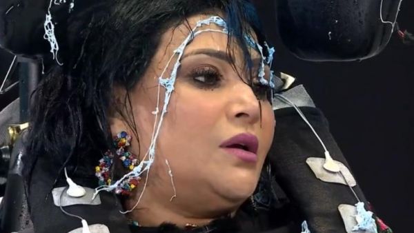 بالفيديو: صراخ وشتائم في حلقة رامز مجنون رسمي مع بدرية طلبة! 