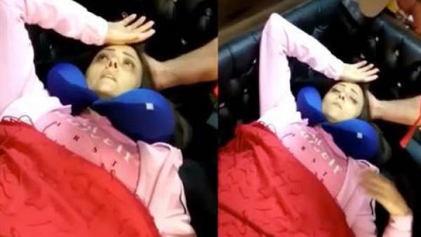الفنانة بشرى تسقط في موقع التصوير بسبب وعكة صحية مفاجئة
