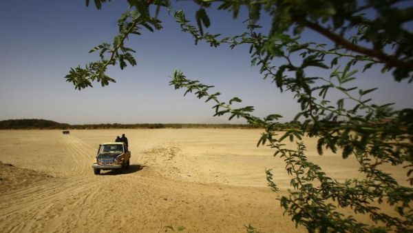 Members of the Sudanese border security patrol along the Sudan-Eritrea border. (AFP)