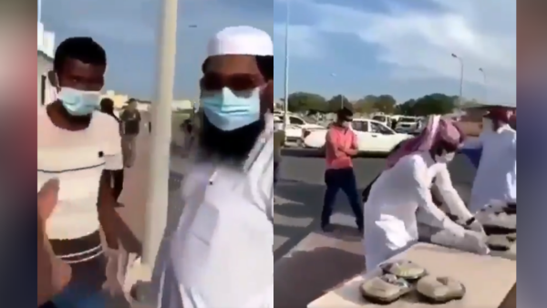 Video: Non-Muslim Workers Denied Meals During a Food Distribution Event in Qatar