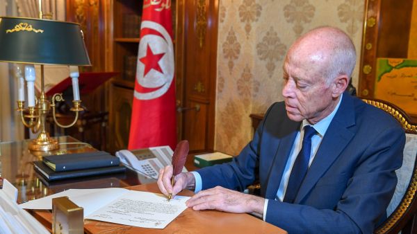 الرئيس التونسي قيس سعيد