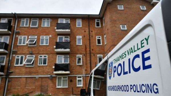 British police said Sunday they were treating a stabbing spree in which a lone assailant killed three people in a park filled with families and friends in the southern English city of Reading as a "terrorism incident". Ben STANSALL / AFP