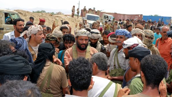 Fighters loyal to Yemen's separatist Southern Transitional Council (STC) are pictured in the southern Abyan province on June 24, 2020. The Saudi-led coalition in Yemen said it had deployed observers to monitor the ceasefire between pro-government troops and southern separatists, as military sources said fresh clashes had broken out. Saudi forces arrived yesterday in Shaqra and Sheikh Salem, two flashpoints in southern Yemen's Abyan province, to monitor the truce that was announced only on Monday, military s