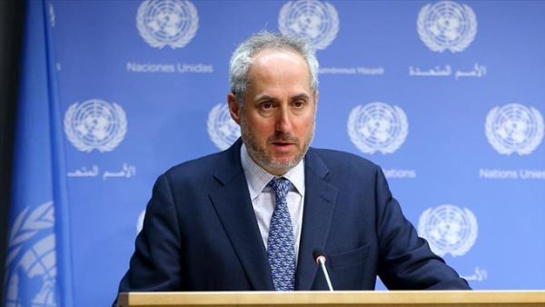 UN Spokesman Stephane Dujarric, (Twitter)