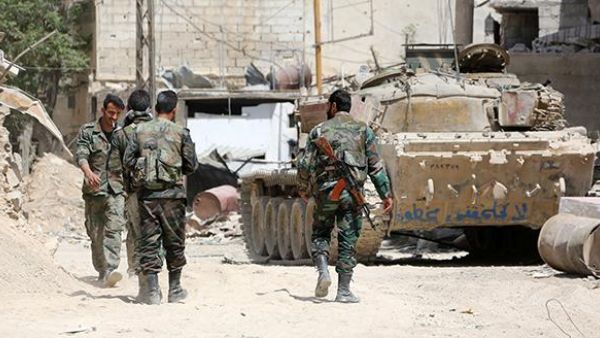 Syrian forces (Twitter)