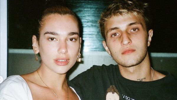 The couple celebrated their one year anniversary. 