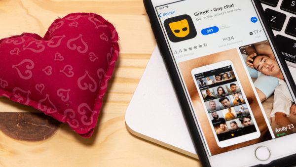Dating app Grindr  (Shutterstock)	
