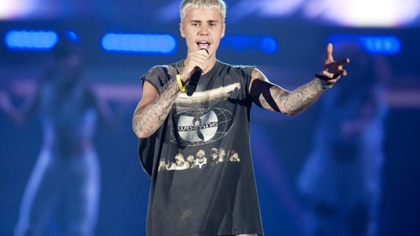 Justin Bieber performs in Pittsburgh Wednesday, July 13 2016during the 'Purpose' world tour at Consol Energy Center. (Shutterstock/ File Photo)