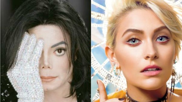 باريس جاكسون ووالدها 