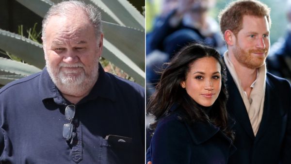 الأمير هاري وميغان ماركل وتوماس ماركل