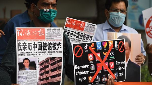 The app was also recently banned in India along with 58 other Chinese apps after a border clash between the two nations in which 20 Indian soldiers died. (AFP)