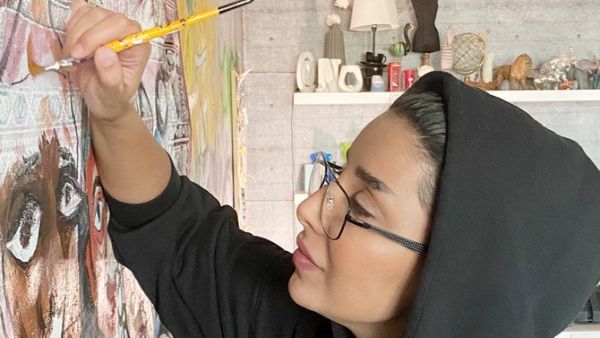 Saudi artist Nahla Ghafaili  (Twitter)