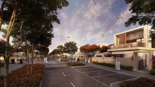 Rendering of streets in Riyadh City Modon Completes Awarding of All Infrastructure Development Contracts for Riyadh City South at a Total Cost of Dh5.83 Billion