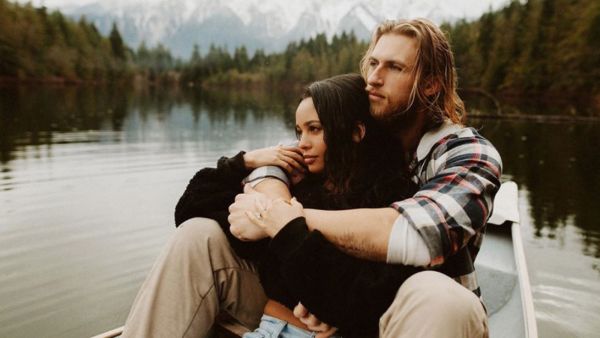 the star of Riverdale revealed that she would be 'welcoming [her] baby boy into the world this January.'