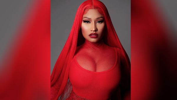 Minaj took to Instagram on Monday to let fans know she is heavily pregnant