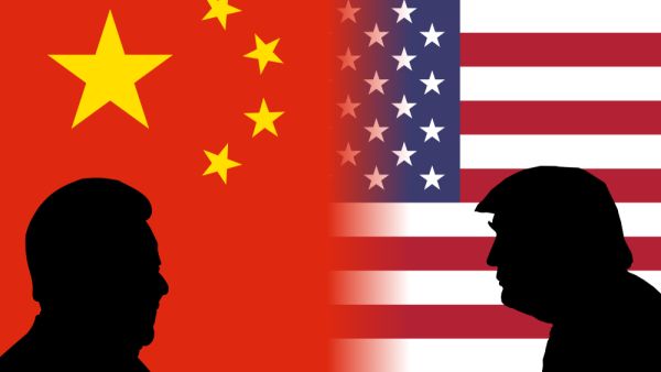 the silhouettes of China's President Xi Jinping and US President Donald Trump. (Shutterstock/ File Photo)