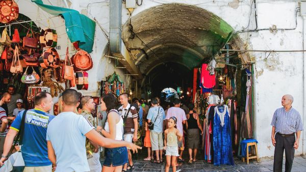 Street life in Tunis. Square in Medina, old historical center of city. (Shutterstock/ File Photo)