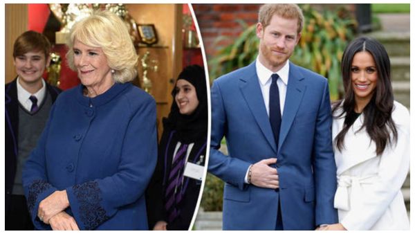 ميغان ماركل والأمير هاري وكاميلا