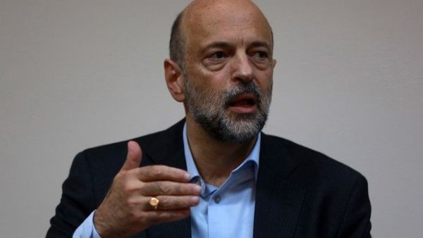 Jordanian Prime Minister Omar Razzaz. (AFP/file photo)