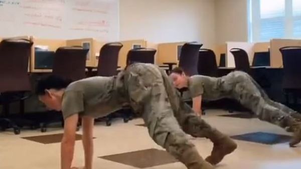 Some members have viewed the move as 'disrespectful to the uniform'. (Twitter/ Video Screenshot)