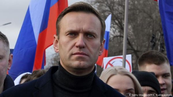 It came as Navalny's wife, Yulia, 44, marked their 20th wedding anniversary. (AFP)