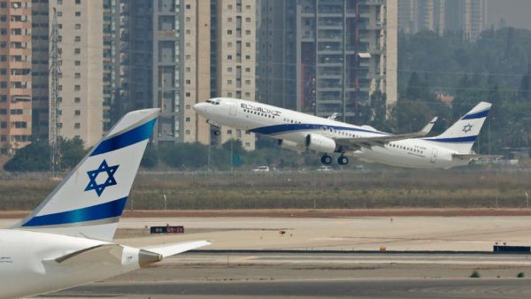 El Al, the Israeli national carrier, made the first-ever commercial flight between Israel and UAE on August 31, 2020. JACK GUEZ (AFP)