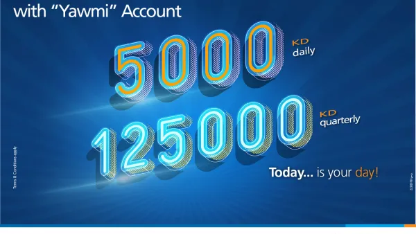 Burgan Bank Announces Names of the Daily Lucky Winners of Yawmi Account Draw