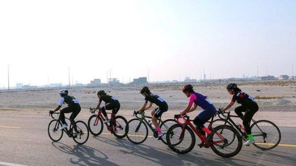  أول بطولة نسائية للدراجات الهوائية