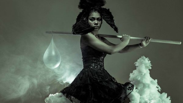 Benji Reid, Moon on a Cloud, 2019. Courtesy October Gallery