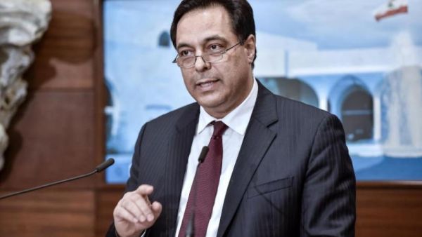 رئيس حكومة تصريف الأعمال اللبنانية حسان دياب