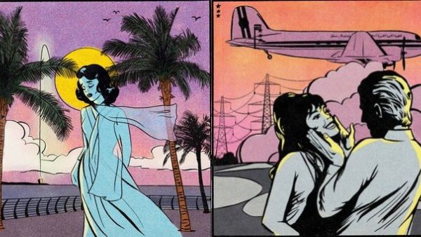 One Saudi artist, Zaina Hassan chose to express her attachment to Jeddah by reimagining it through ’80s pop art. (Twitter)