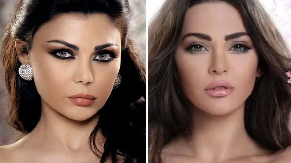 هيفاء وهبي وقمر اللبنانية