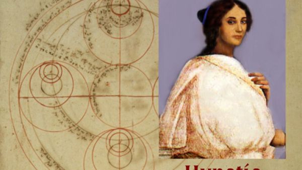 A statue of ancient Alexandrian philosopher Hypatia has been erected in the square of Al-Masa Capital Club. (Twitter)