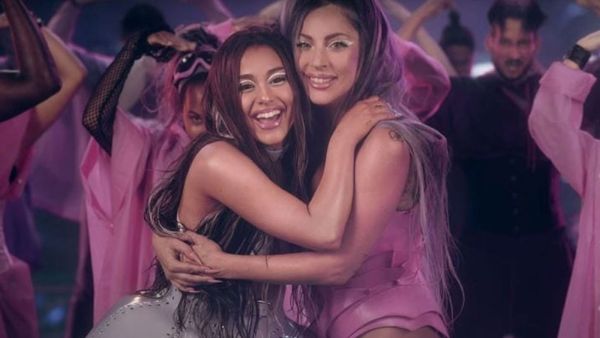 The pair will perform their hit duet “Rain on Me” at the event