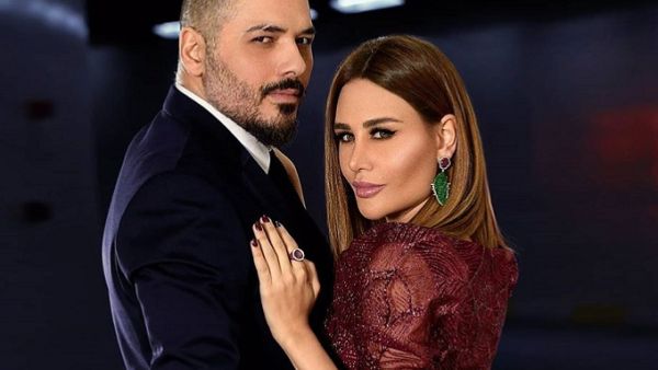 رامي عياش و زوجته