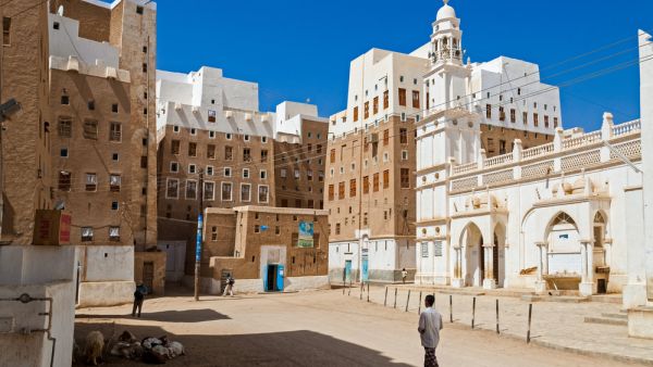 Multi-storey traditional buildings made of mud in Shibam, Yemen   (Shutterstock)	