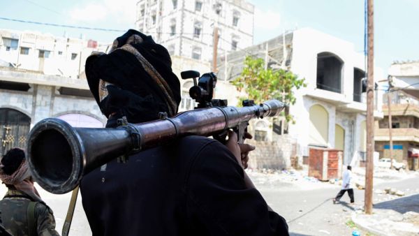 Soldier fighting in the ranks of the legitimate army against Al-Houthi militia in Taiz City . (Shutterstock/ File Photo)