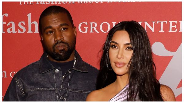 كيم كاردشايان وكانيه ويست